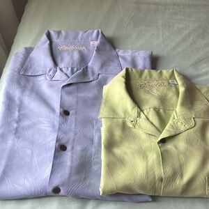 Caribbean Button-up Dress Shirt